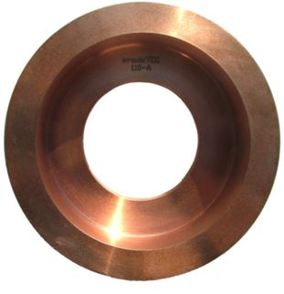 WCu electrodes for the erosion of PCD tools